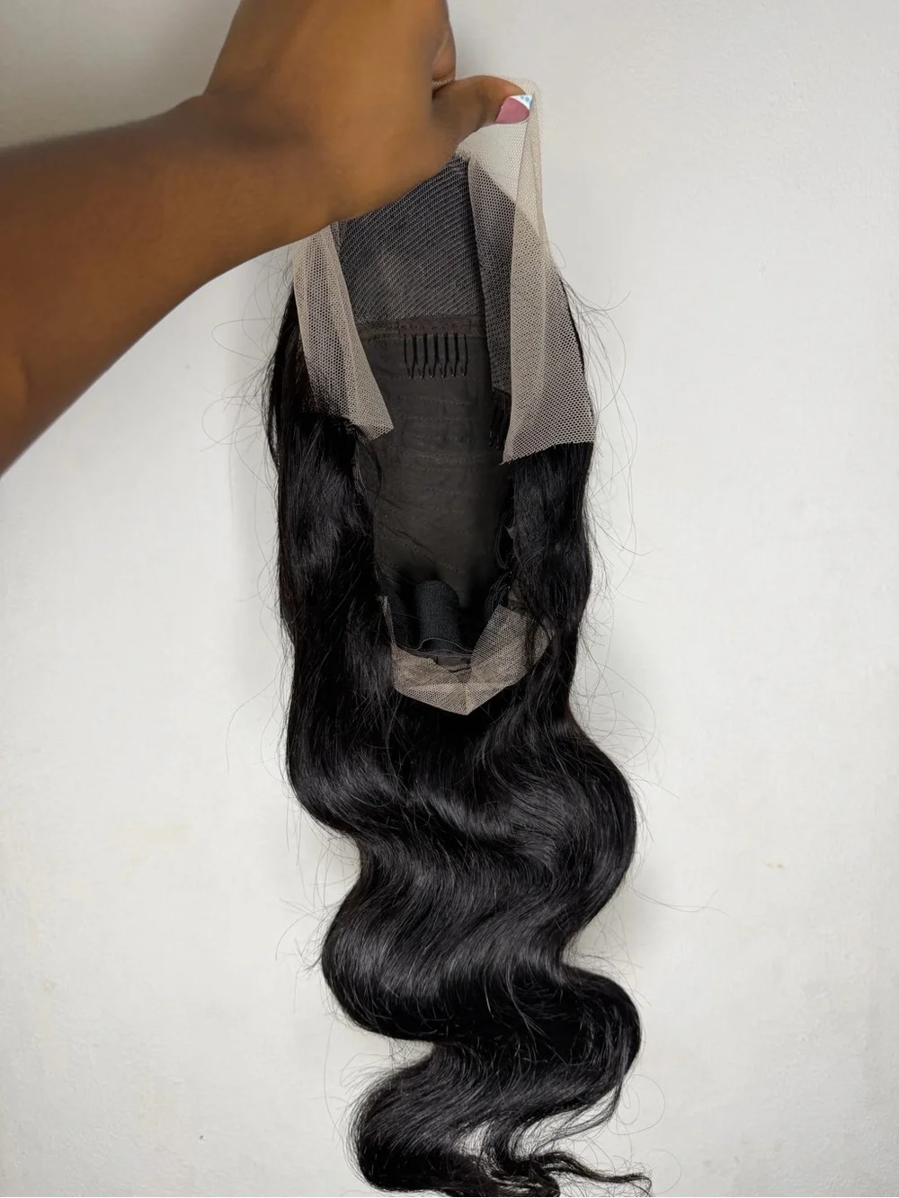 Premium Black Human Hair Wig - Soft & Full